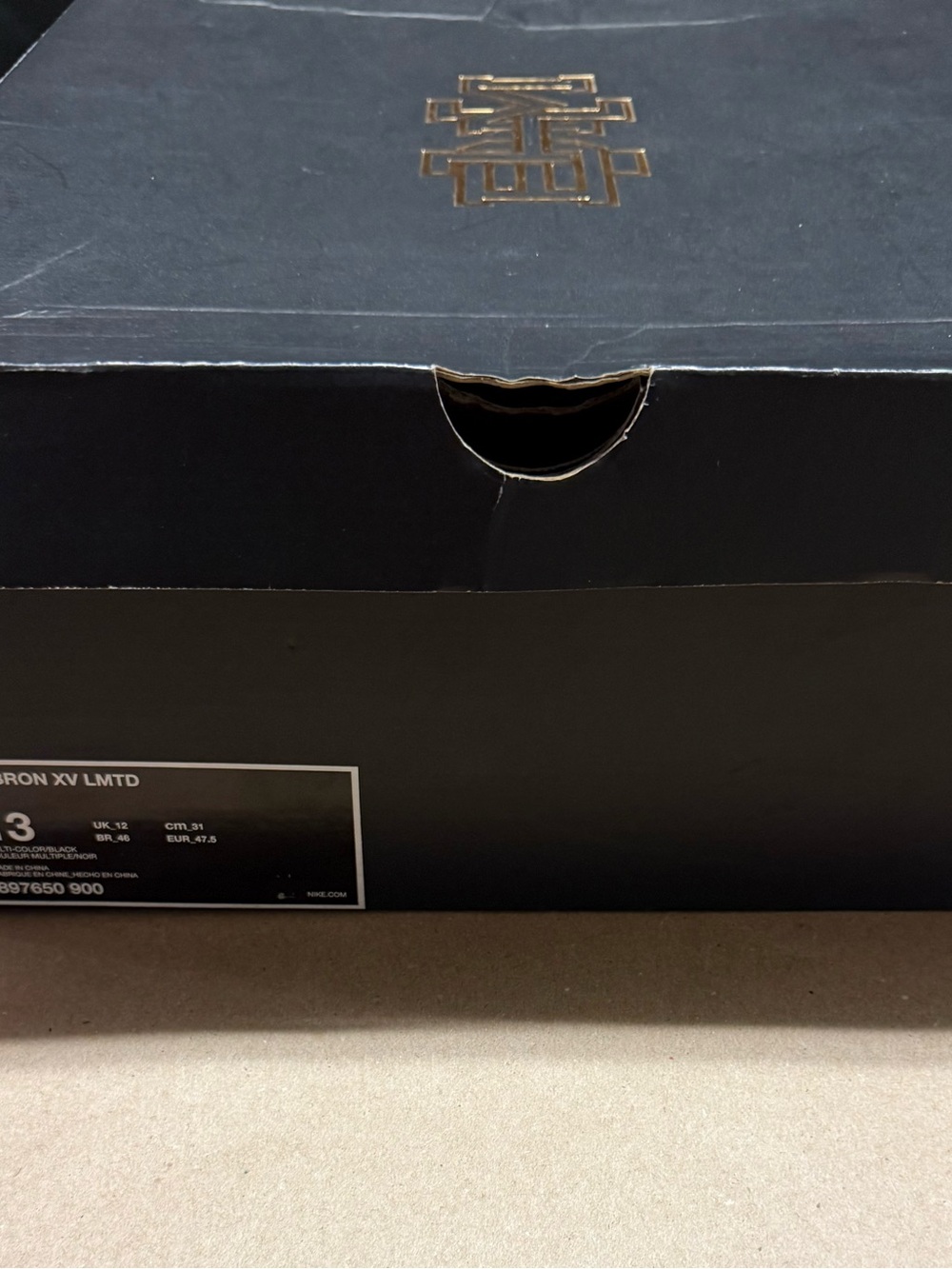 Nike Air Lebron 15 XV BHM men’s size 13 basketball shoes Rare NEW! - Picture 6 of 6